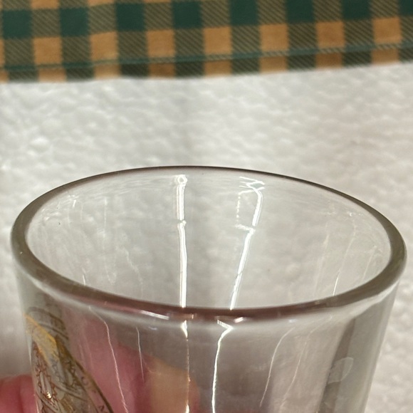 Great Seal of University of Miami 1925 Coral Gables Shot Glass, Gold Emblem - Picture 5 of 5